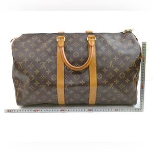 Louis Vuitton LV Boston Bag  Keepall 45 Browns Monogram